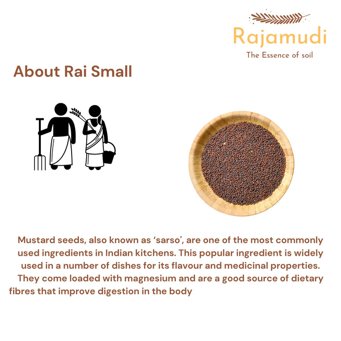 Rajamudi Organic Rai / Mustard (Small)