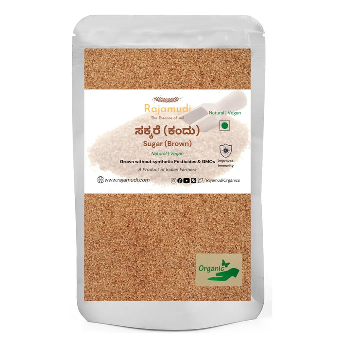 Organic Brown Sugar / Sulphurless Organic Sugar