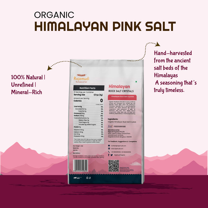 Purest Himalayan Rock Salt Crystals: Nature's Salt Symphony (Sendha Namak)