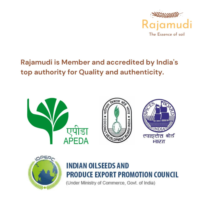 Organic Sonamasuri Rice Flour From unpolished Sonamasuri rice By Rajamudi Organics