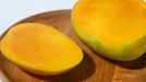 Sindhura mango cut