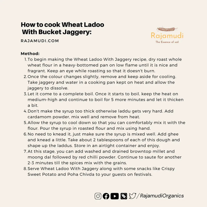 Bucket Jaggery - Rajamudi organic bucket Jaggery | Rajamudi