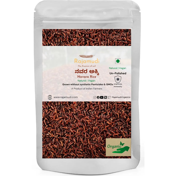 Kerala Medicinal Navara Rice - Organic Navara Rice by Rajamudi
