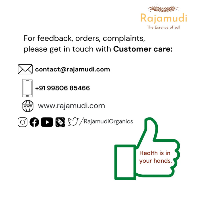 Ashwagandha Root Powder - 100gms | Rajamudi Organics